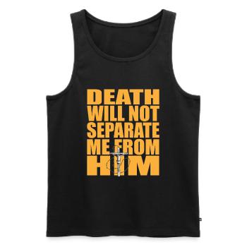 Christ Christentum - Männer Premium Bio Tank Top - Schwarz - Vorne - AI Model Male 178 light (178cm)