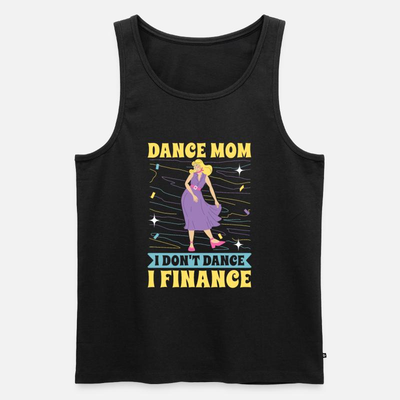 Maman Mère Mère Danse Mère - Débardeur bio Premium Homme - noir