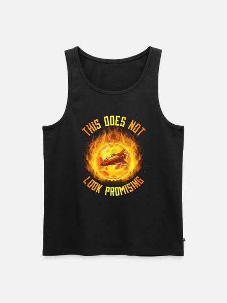 Space Space Astroid Space Colonization - Men's Premium Organic Tank Top - black