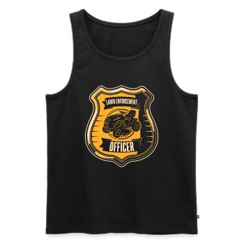 Home Gardener Garden Lawn Horticultural Father - Men's Premium Organic Tank Top - black - Front - Michal (187cm)