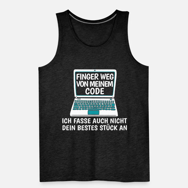 Développeur Coder Programmeur Drôle Débardeur bio Premium Homme