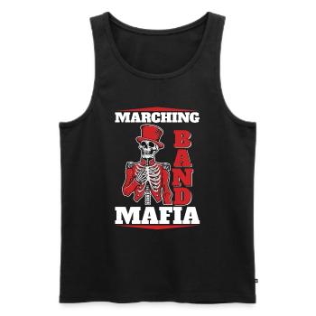 Fan train marching band - Men's Premium Organic Tank Top - black - Front - Michal (187cm)