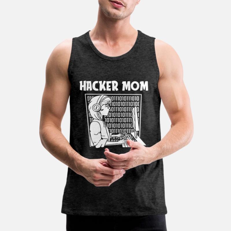 Developer Coder Programmer Men's Premium Organic Tank Top