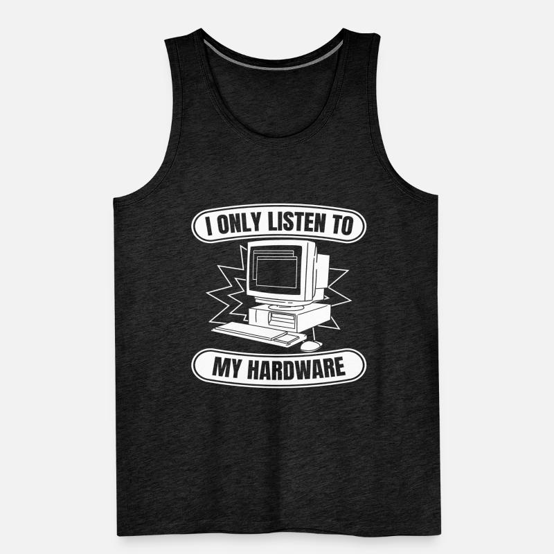 Entwickler Coder Programmierer Hardware Männer Premium Bio Tank Top