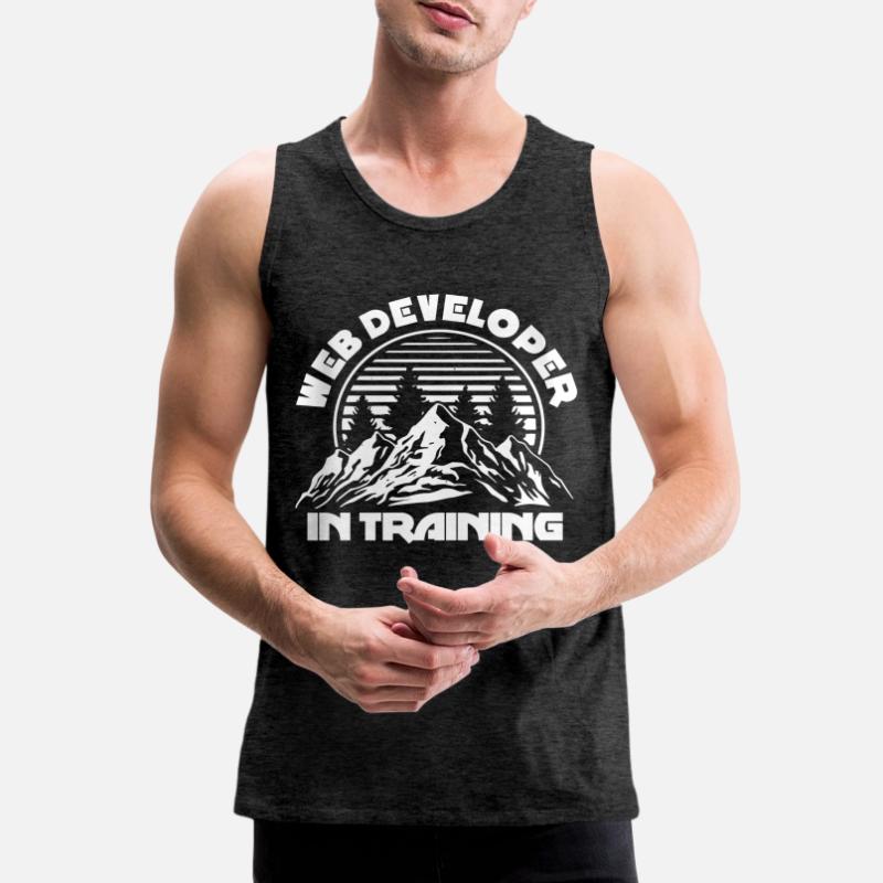 Web Developer Web Developer Training Men's Premium Organic Tank Top