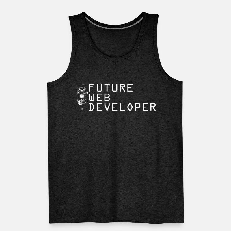 Web Entwickler Webdeveloper Zukunft Männer Premium Bio Tank Top