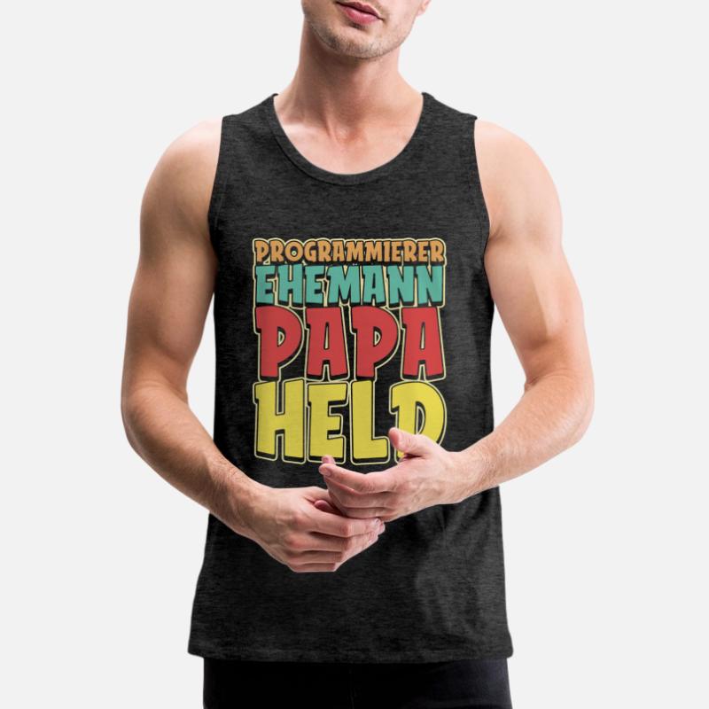 Entwickler Coder Programmierer Männer Premium Bio Tank Top