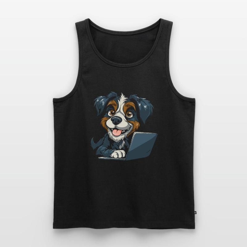 Web Developer Web Developer Cute Men's Premium Organic Tank Top