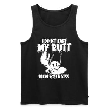 Hummer Lobster - Männer Premium Bio Tank Top - Schwarz - Vorne - AI Model Male 178 light (178cm)