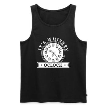 Whisky Whiskey - Männer Premium Bio Tank Top - Schwarz - Vorne - AI Model Male 178 light (178cm)