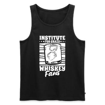 Whisky Whiskey - Débardeur bio Premium Homme - noir - Devant - Michal (187cm)
