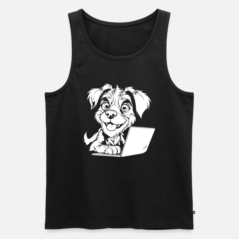 Web Developer Web Developer - Men's Premium Organic Tank Top - black