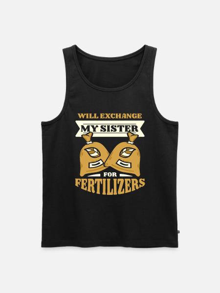 Hobby Gardener Garden Funny - Men's Premium Organic Tank Top - black