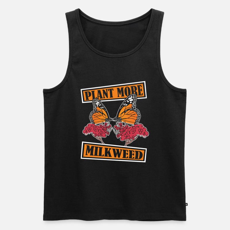 Hobbygärtner Garten Monarch - Männer Premium Bio Tank Top - Schwarz