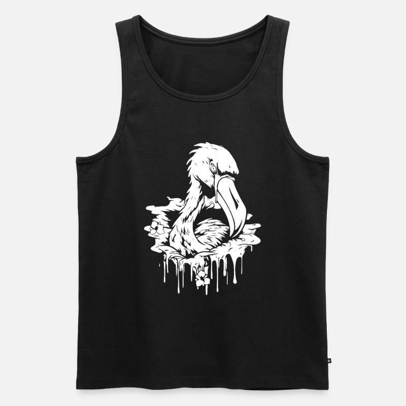 Zombie Halloween - Männer Premium Bio Tank Top - Schwarz