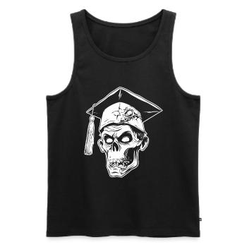 Zombie Halloween - Men's Premium Organic Tank Top - black - Front - Michal (187cm)