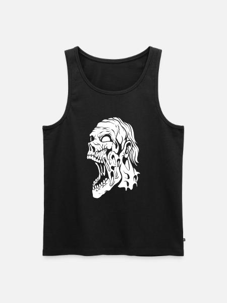 Zombie Halloween - Men's Premium Organic Tank Top - black