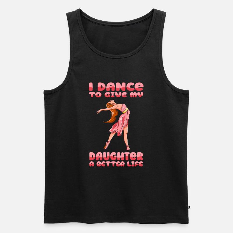 Maman Mère Mère Danse Mère - Débardeur bio Premium Homme - noir