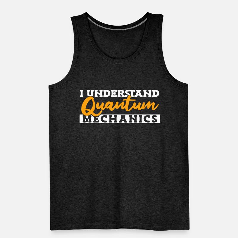 Physik Phyiker Cool Quantenphysik Männer Premium Bio Tank Top
