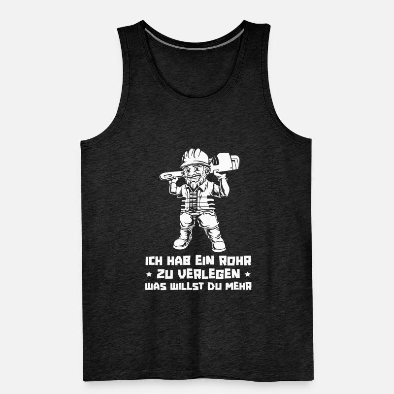 Constructeurs de pipelines Débardeur bio Premium Homme