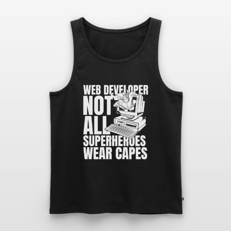 Web Developer Web Developer Men's Premium Organic Tank Top