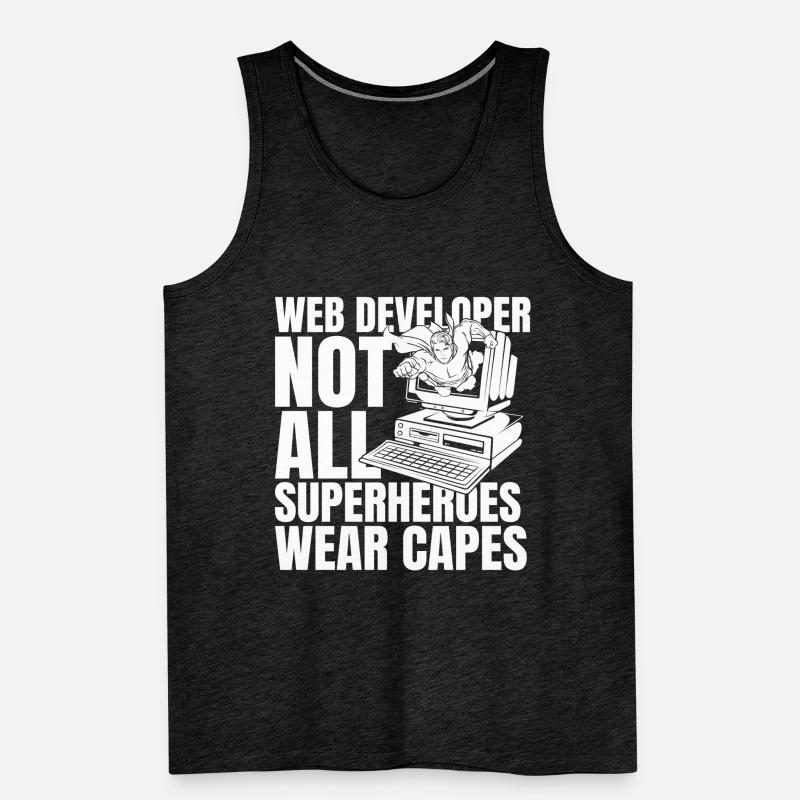 Web Developer Web Developer Men's Premium Organic Tank Top