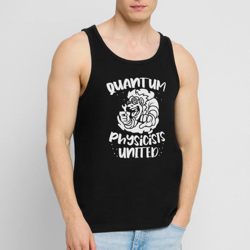 Physics Physics Physics Quantum Physics Men's Premium Organic Tank Top