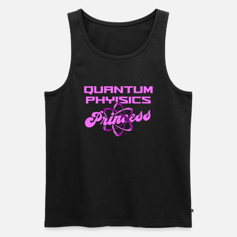 Physics Physicists Quantum Physics - Men's Premium Organic Tank Top - black