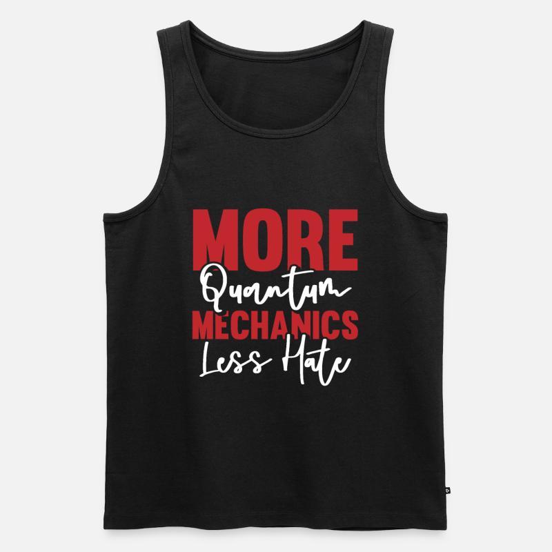 Physics Phyker Funny Quantum Physics - Men's Premium Organic Tank Top - black