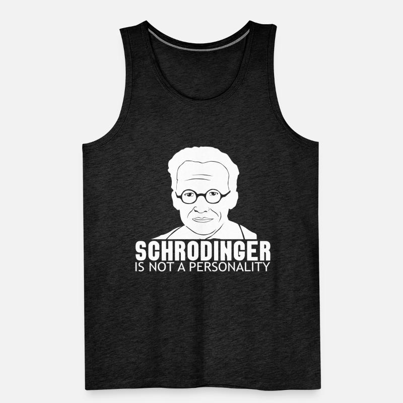 Physics Physicists Quantum Physics Men's Premium Organic Tank Top