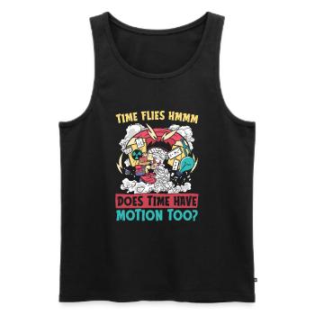 Physics Phyker Funny Quantum Physics - Men's Premium Organic Tank Top - black - Front - AI Model Male 178 light (178cm)