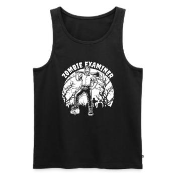 Zombie Halloween - Men's Premium Organic Tank Top - black - Front - Michal (187cm)
