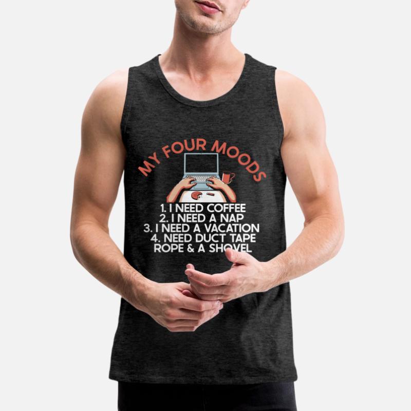 Entwickler Coder Programmierer Lustig Männer Premium Bio Tank Top