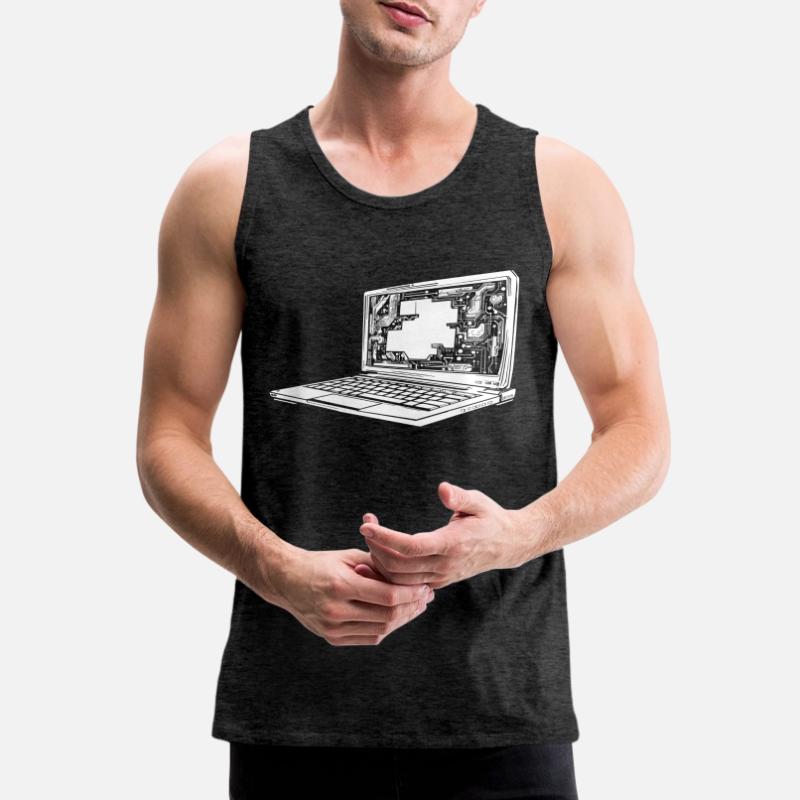 Developer, Coder, Programmer Men's Premium Organic Tank Top