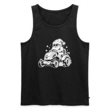 Hobby gardener garden - Men's Premium Organic Tank Top - black - Front - Michal (187cm)