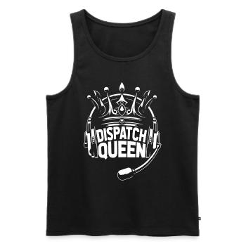 Emergency Call Control Center Operations Center - Men's Premium Organic Tank Top - black - Front - Michal (187cm)