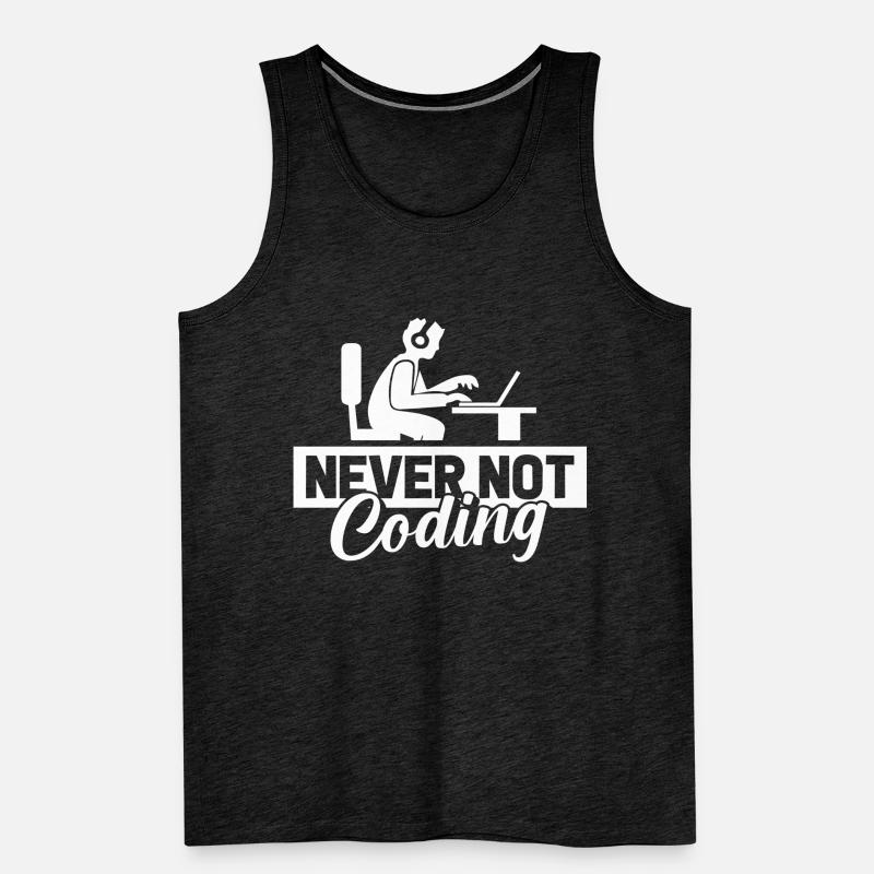 Developer Coder Programmer Men's Premium Organic Tank Top