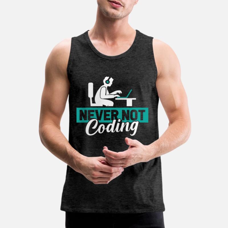 Entwickler Coder Programmierer Männer Premium Bio Tank Top
