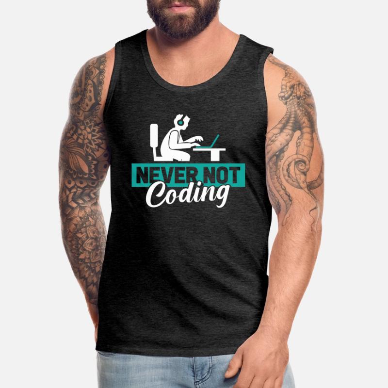 Entwickler Coder Programmierer Männer Premium Bio Tank Top