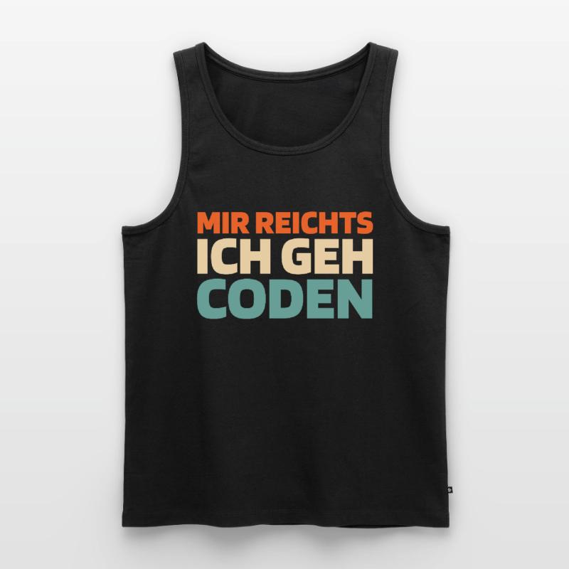 Developer, Coder, Programmer Men's Premium Organic Tank Top