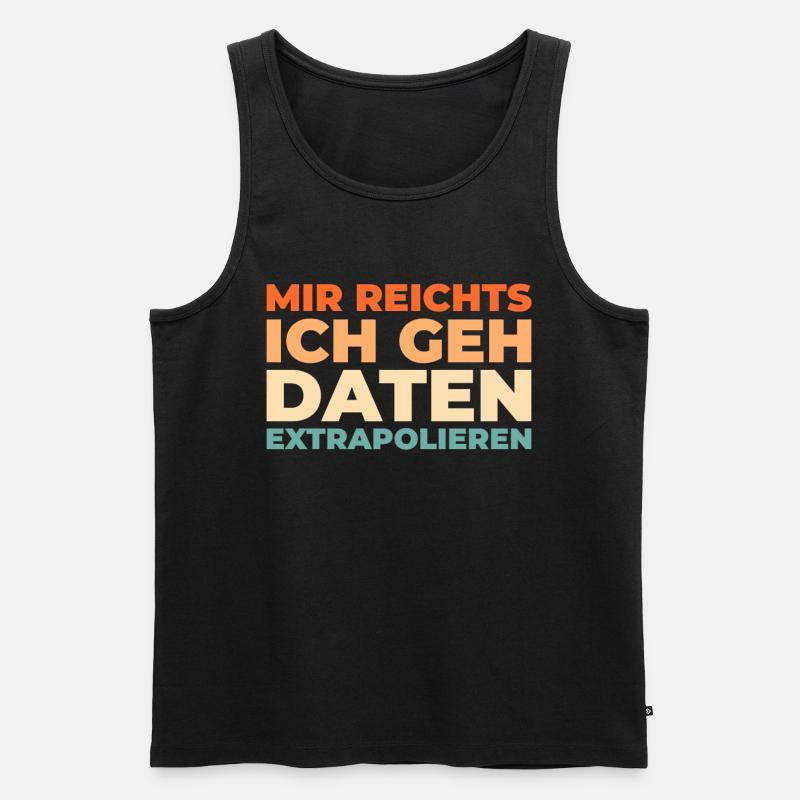 Data Science Data Analyst - Men's Premium Organic Tank Top - black