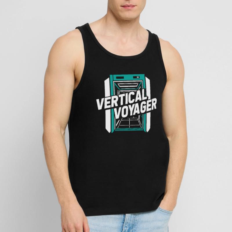 Elevator Elevator Men's Premium Organic Tank Top