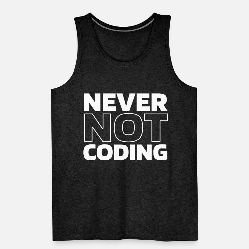 Developer Coder Programmer Men's Premium Organic Tank Top