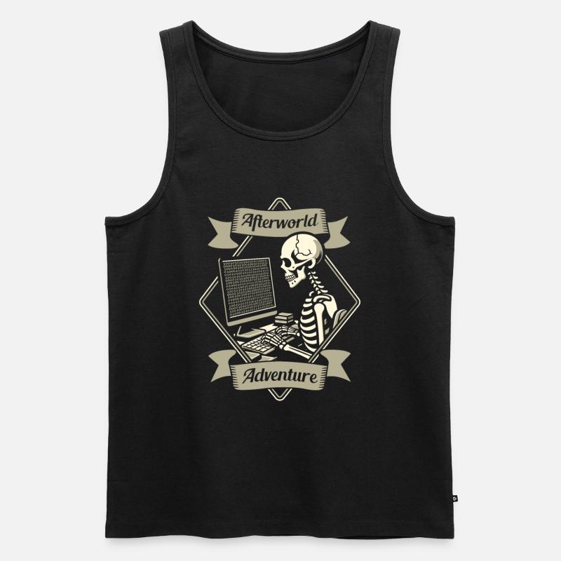 Entwickler Coder Programmierer - Männer Premium Bio Tank Top - Schwarz