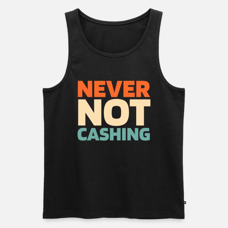 Poker - Männer Premium Bio Tank Top - Schwarz