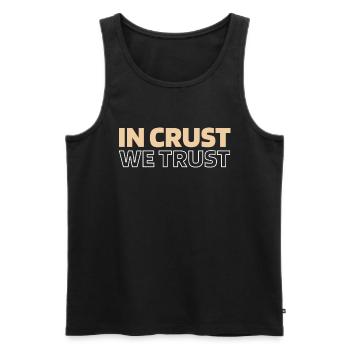 Sauerteig Brot - Männer Premium Bio Tank Top - Schwarz - Vorne - AI Model Male 178 light (178cm)