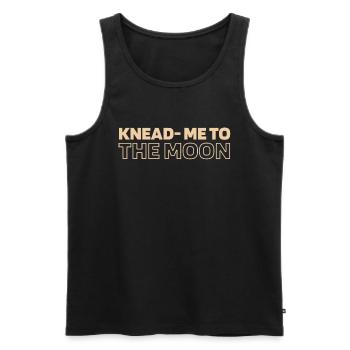 Sauerteig Brot - Männer Premium Bio Tank Top - Schwarz - Vorne - Michal (187cm)