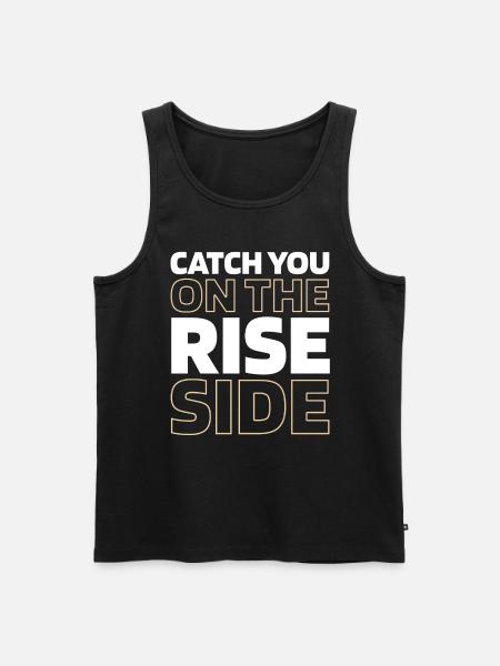 Sauerteig Brot - Männer Premium Bio Tank Top - Schwarz
