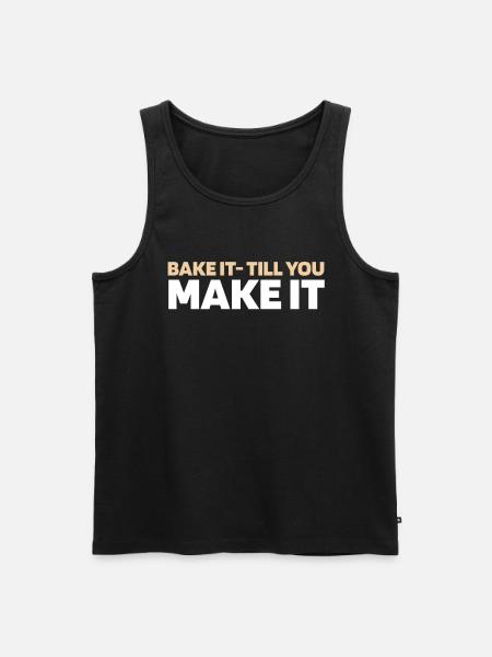 Sourdough bread - Men's Premium Organic Tank Top - black