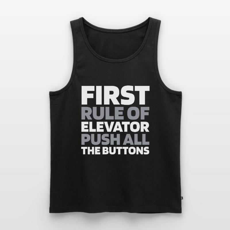 Elevator Elevator Men's Premium Organic Tank Top
